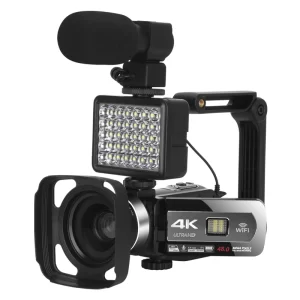 4K Digital Video Camera 48MP Professional Camera 18X Digital Zoom Vlog WIFI Web Camera Recorder 3"LCD Screen Recording Camcorder