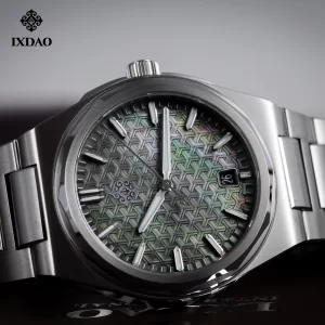 IX&DAO 2025 New 37mm Warrior Men's Automatic Mechanical Watch Miyota 9015 Movement Sapphire Stainless Steel Waterproof 10Bar BGW