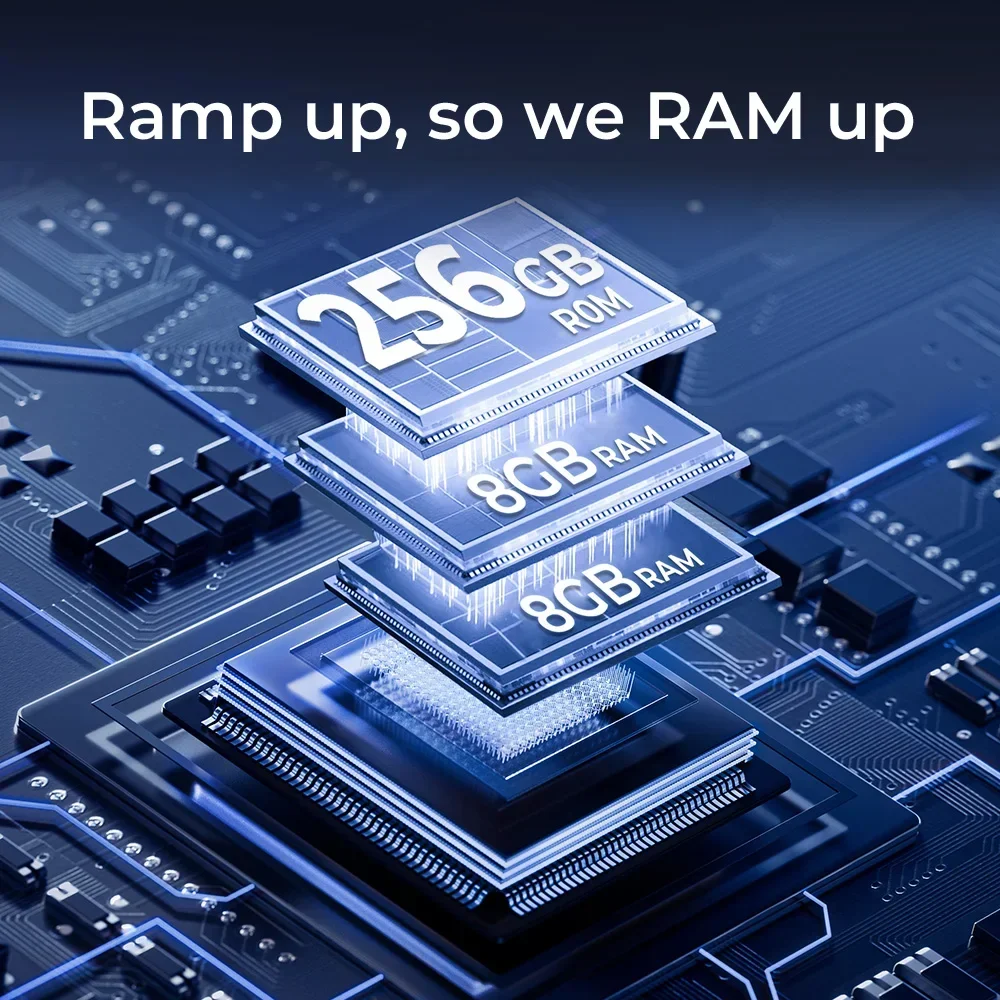 Oukitel RT7 TITAN 4G Rugged Tablet 10.1 Inch FHD+ Display 32000mAh Battery 8GB RAM 256GB Storage Android 13 32MP+48MP Camera - Image 3