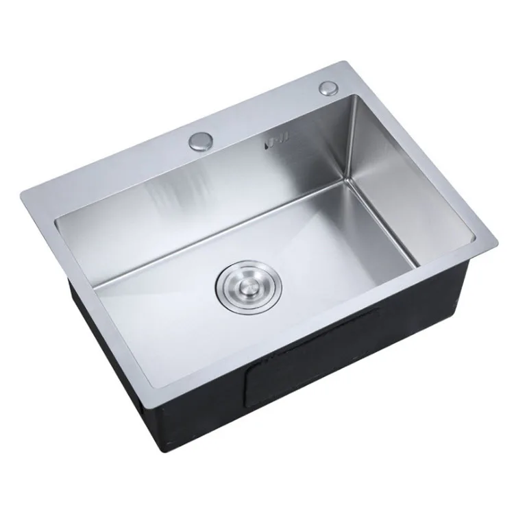 Handmade 304 Stainless Steel Kitchen Sink and Kitchen Sink Basin 80 * 45 - Image 3