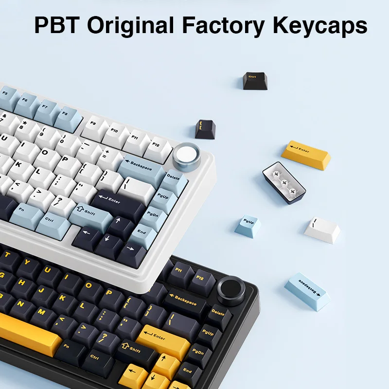 AULA F75 2.4G Wireless/Bluetooth/Wired Gaming Mechanical Keyboard RGB Customized 75% Layout OEM Profile Gasket Structure - Image 6