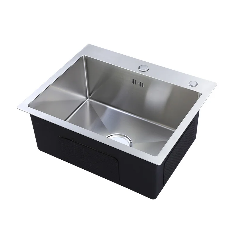 Single Bowl Stainless Steel Kitchen Sink Rectangular Washbasin Counter Mount Kitchen Fregaderos de Cocina - Image 6