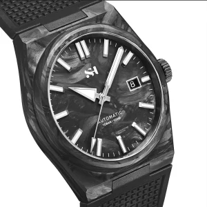 2024 New 40mm Carbon Automatic Watch Luxury 100m Waterproof Diver Watches PT5000 Diver Men Watch