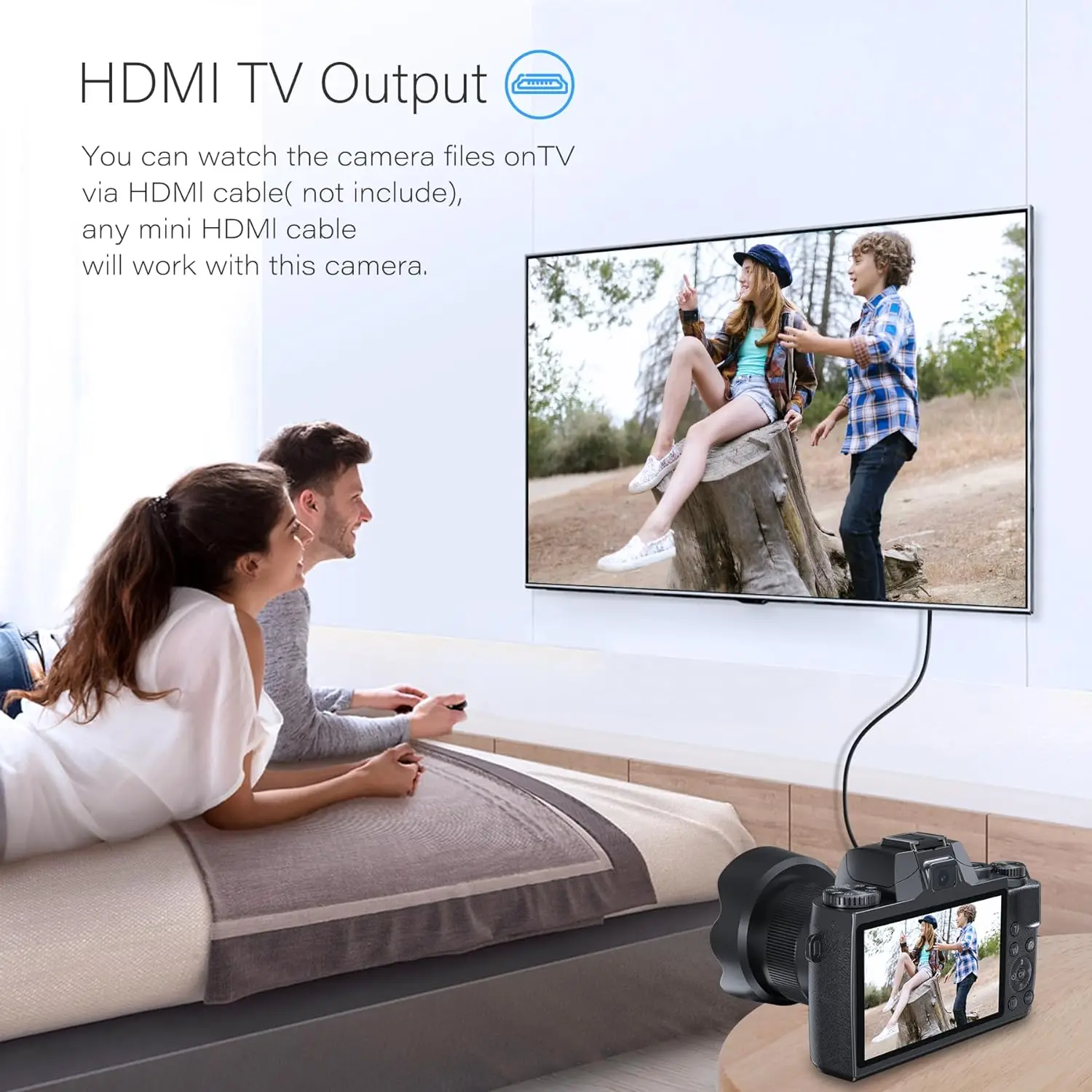 4 Inch Touch Screen 18X 64MP Digital Camera For Photography 4K UHD Vlog Camcorder Livestreaming WIFI Webcam AF Video Camera DSLR - Image 3