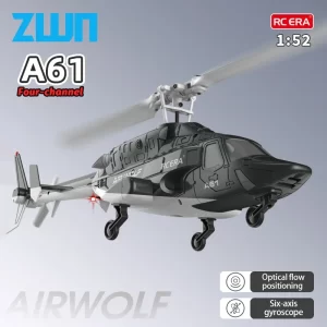 A61 RC Helicopter 2.4G 6-Aixs Gyroscope 4CH Altitude Hold Optical Flow Remote Control Helicopter Toys For Kid Adult