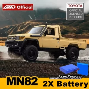 MN82 1:12 Retro Rc Car With LED Lights Full-scale Simulation LC79 Professional 4WD Remote Control Pickup RC Truck Model Toys